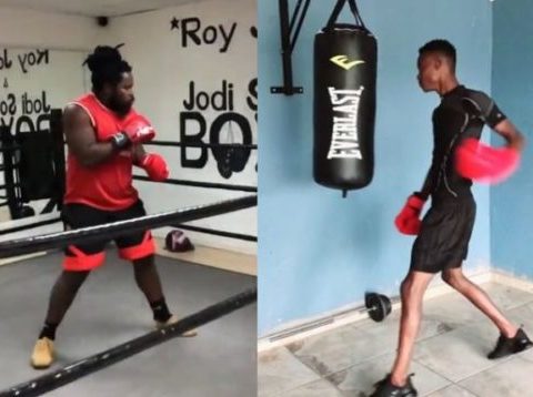 Big Zulu vs King Monada boxing prematch (Watch)